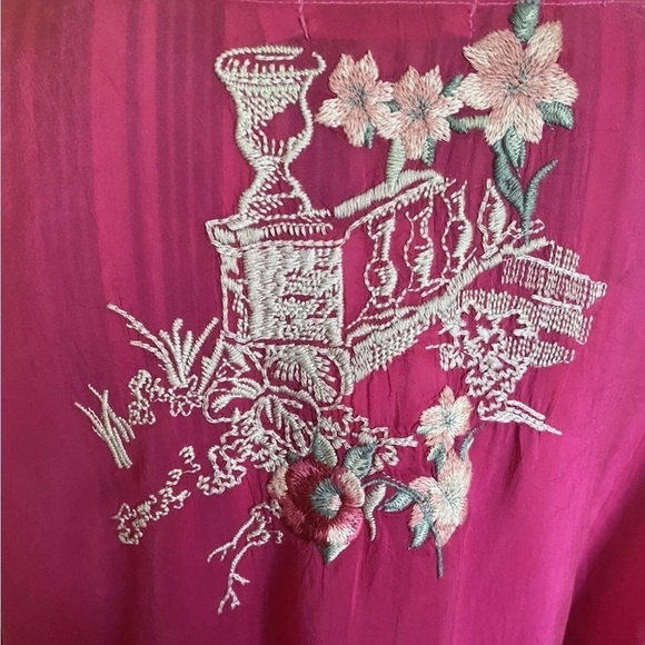 Johnny Was heavily embroidered  Elias Blouse NWT - Picture 12 of 14